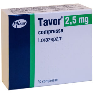 Lorazepam 2,5mg (Tavor Brand)